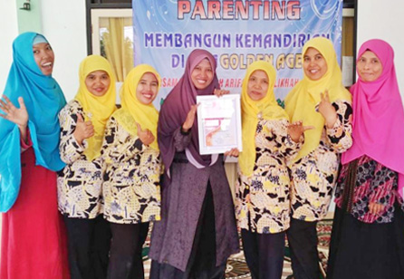 Ummi Liha TK Pongangan Ummi Liha dampingi sekolah