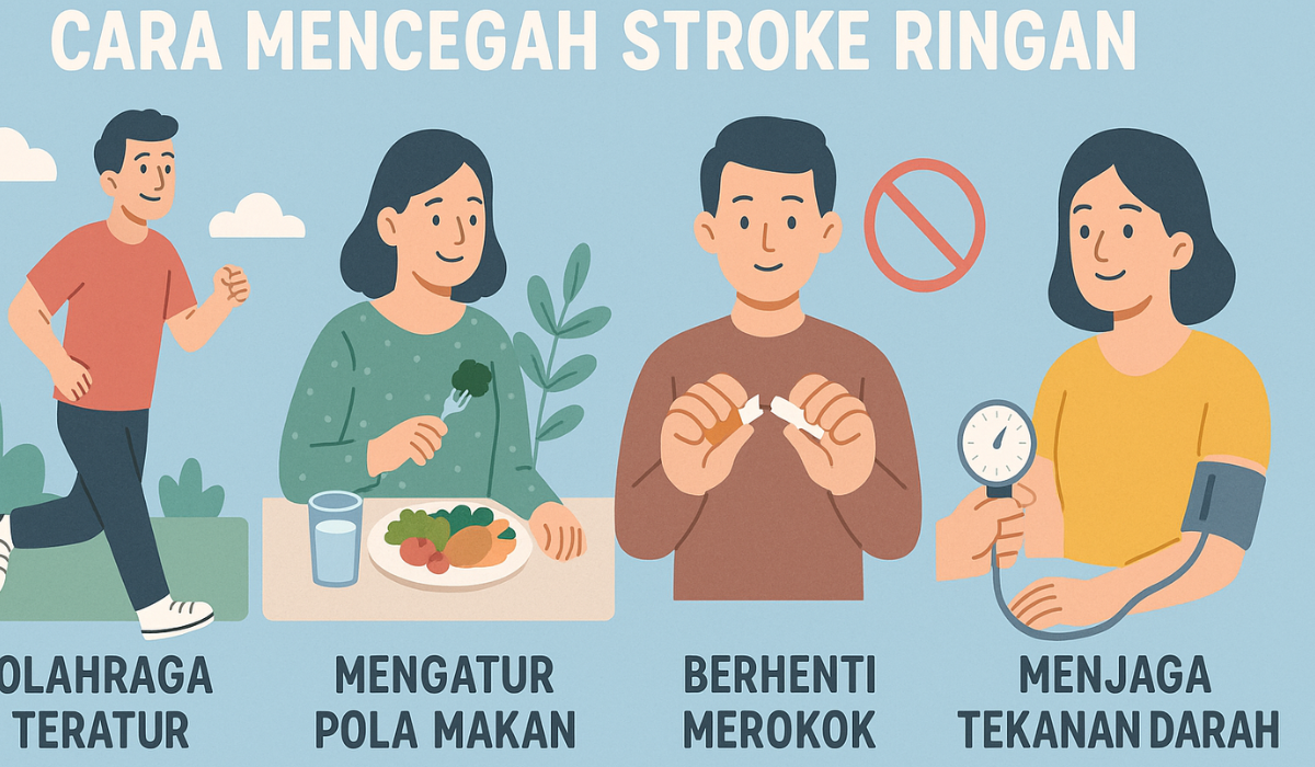 cara mencegah stroke ringan