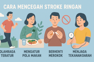 cara mencegah stroke ringan