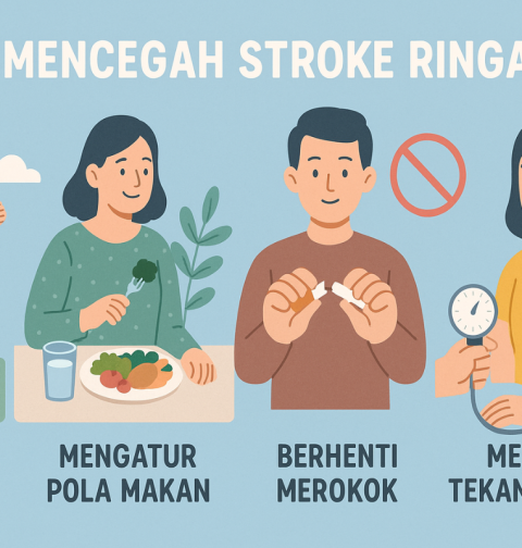 cara mencegah stroke ringan