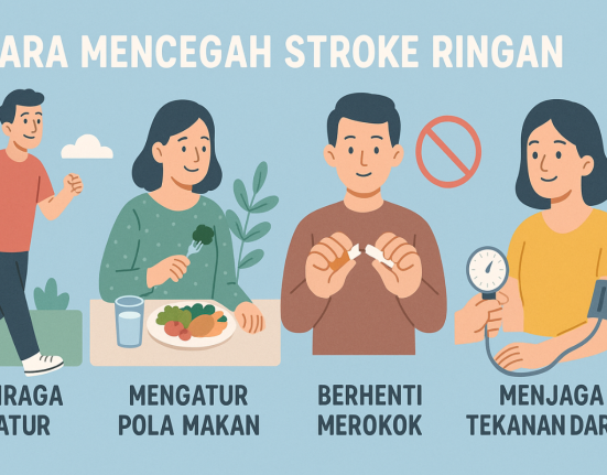 cara mencegah stroke ringan